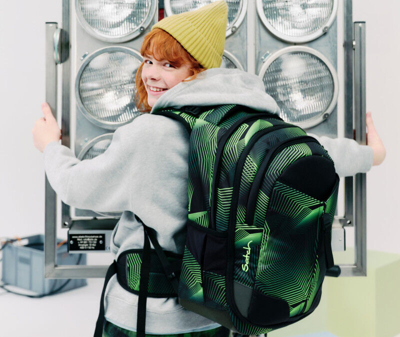 Satch Match Schulrucksack Bloomy Breeze