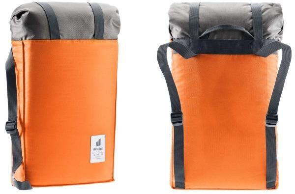 Deuter Infiniti Rolltop Rucksack Mandarine-Stone - Rolltop-Rucksäcke