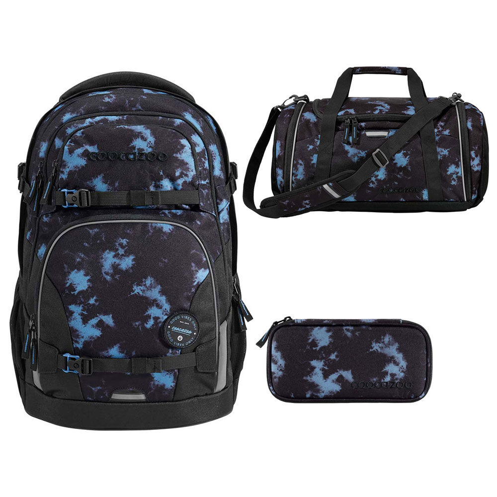 coocazoo PORTER Schulrucksack-Set 3tlg