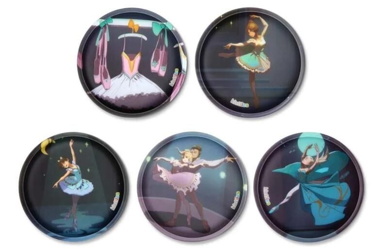 Ergobag Klettie-Set 5tlg Balletttaenzerin