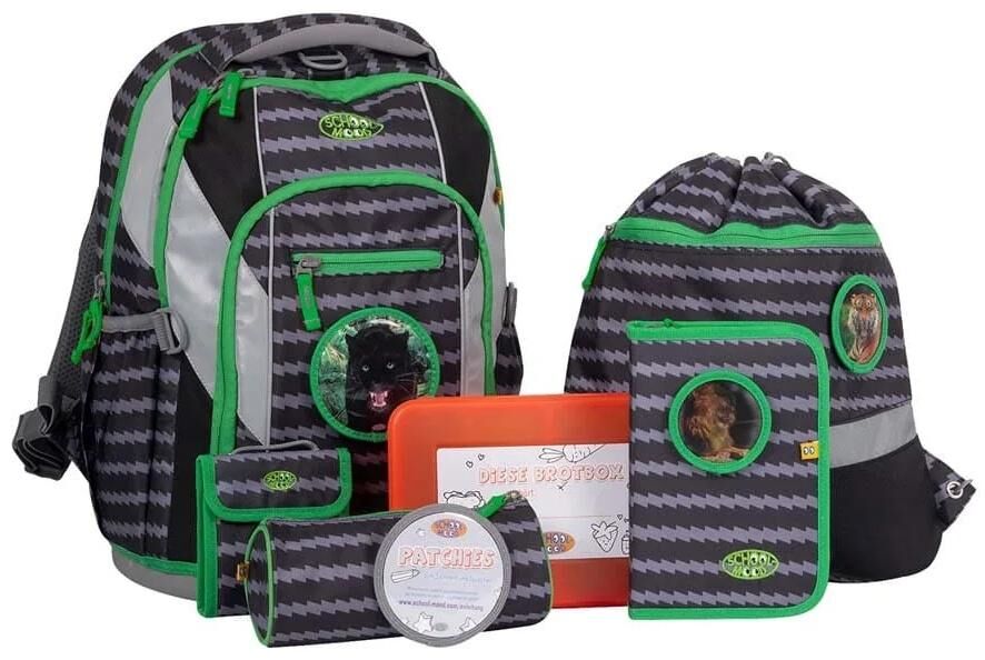 School-Mood Loop Air Schulrucksack-Set 7tlg Leon School-Mood Loop Air Schulrucksack-Set 7tlg Leon