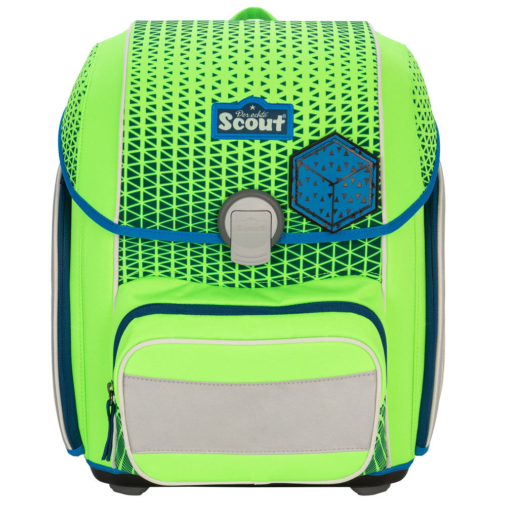 Scout Genius Schulranzen-Set 4tlg