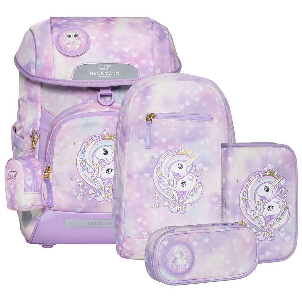 Beckmann Plus Air Schulranzen-Set 6tlg Tasche, Erste Hilfe, Rucksack