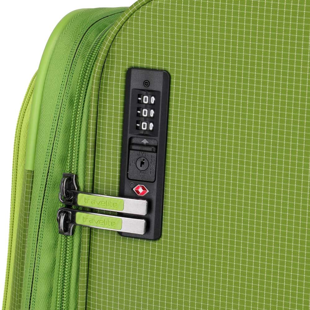 Travelite Corsiica 4-Rollen Trolley M 67 cm