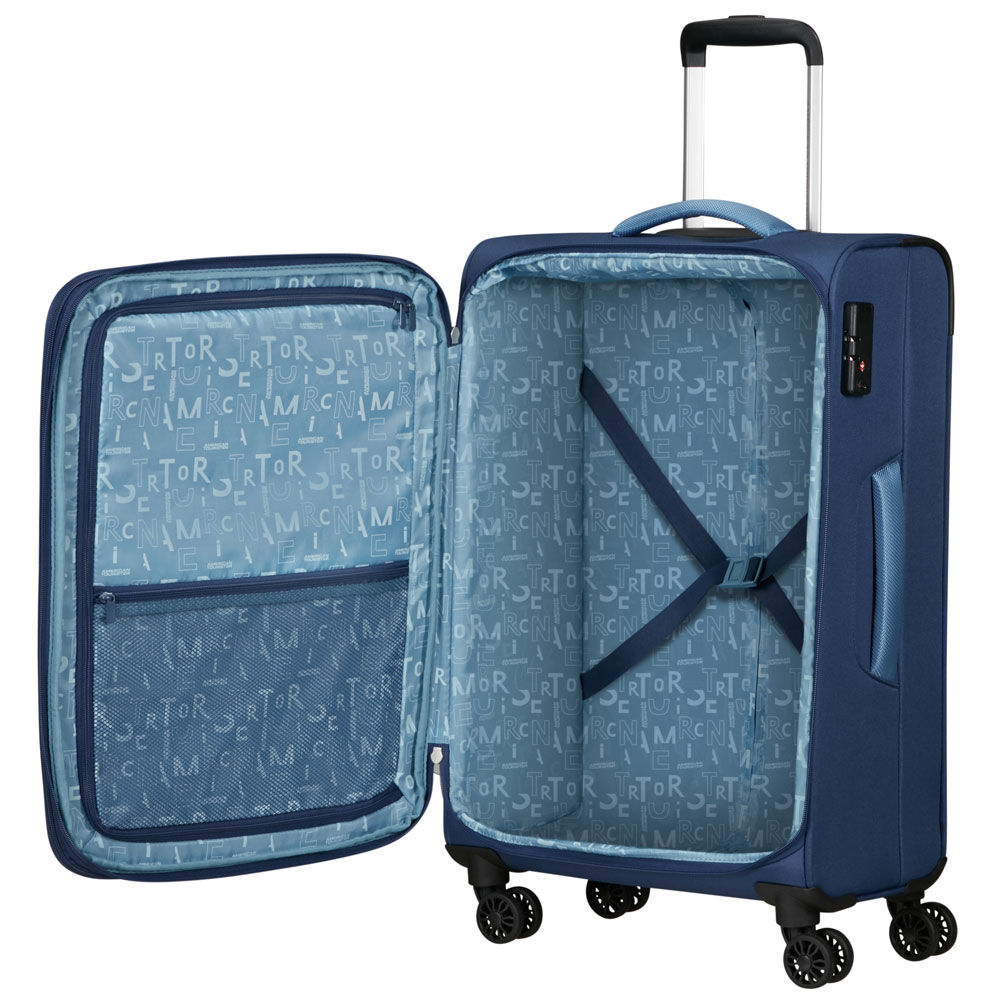 American Tourister Pulsonic Trolley M 68 cm