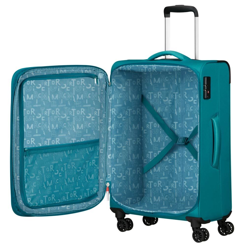 American Tourister Pulsonic Trolley M 68 cm