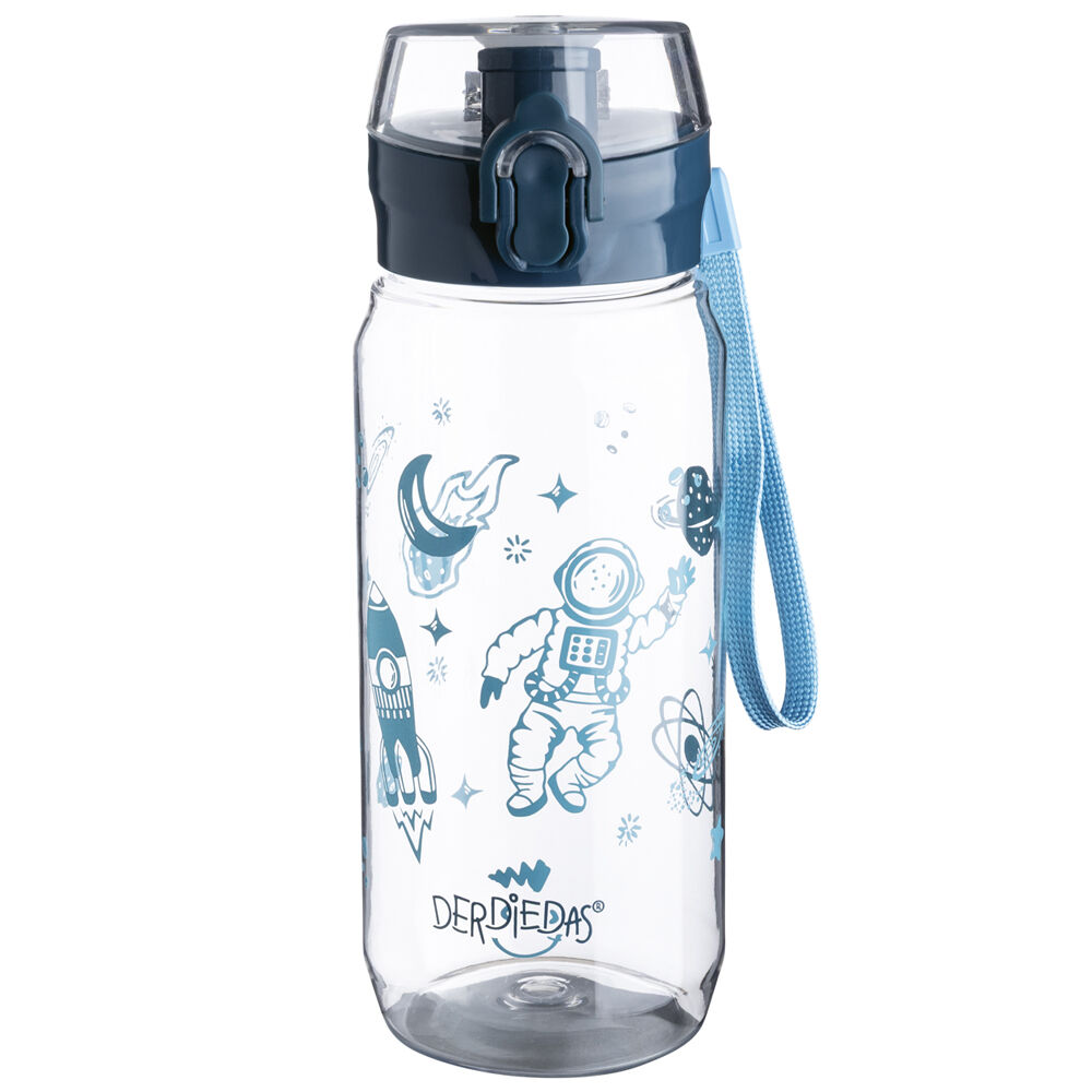 DerDieDas Trinkflasche Blau