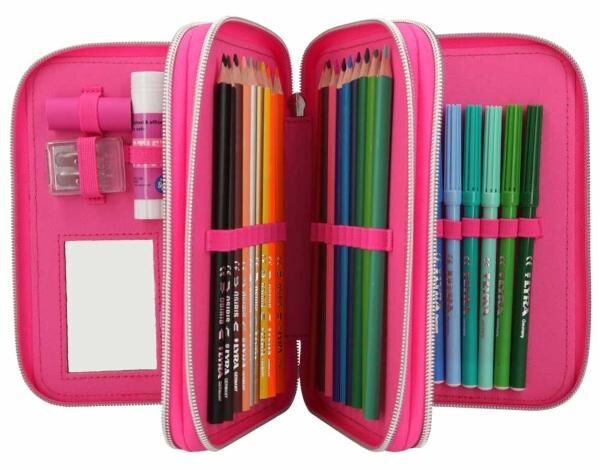 Depesche 3-Fach Federtasche Miss Melody Pink schulmaeppchen