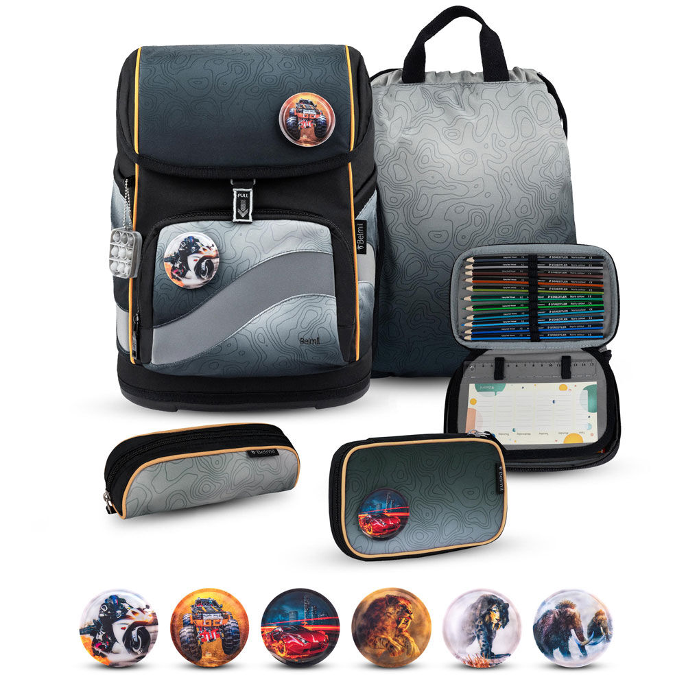Belmil Premium Smarty Plus Schulranzen-Set 5tlg Belmil Premium Smarty Plus Schulranzen-Set 5tlg