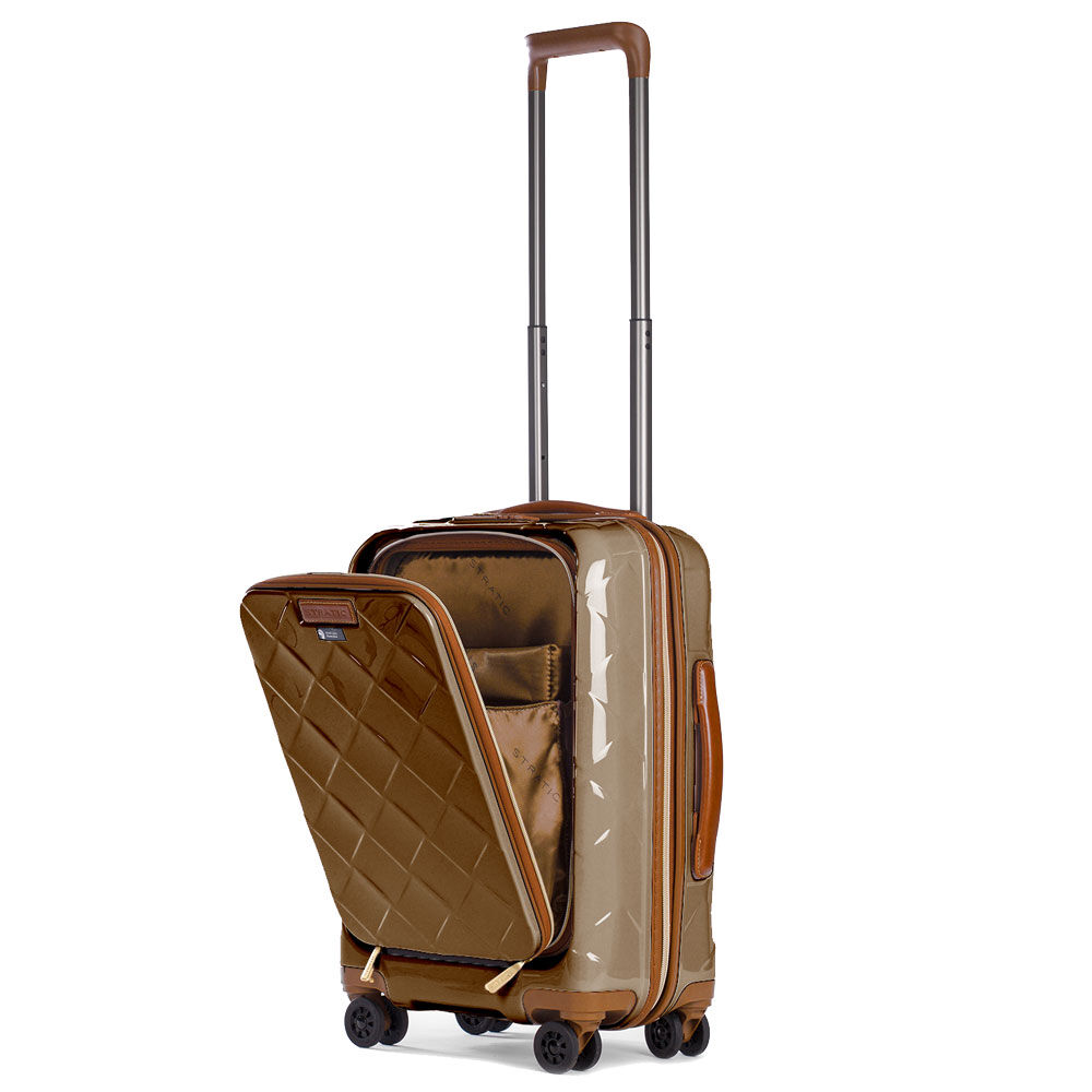 Stratic Leather and More Trolley S mit Vortasche