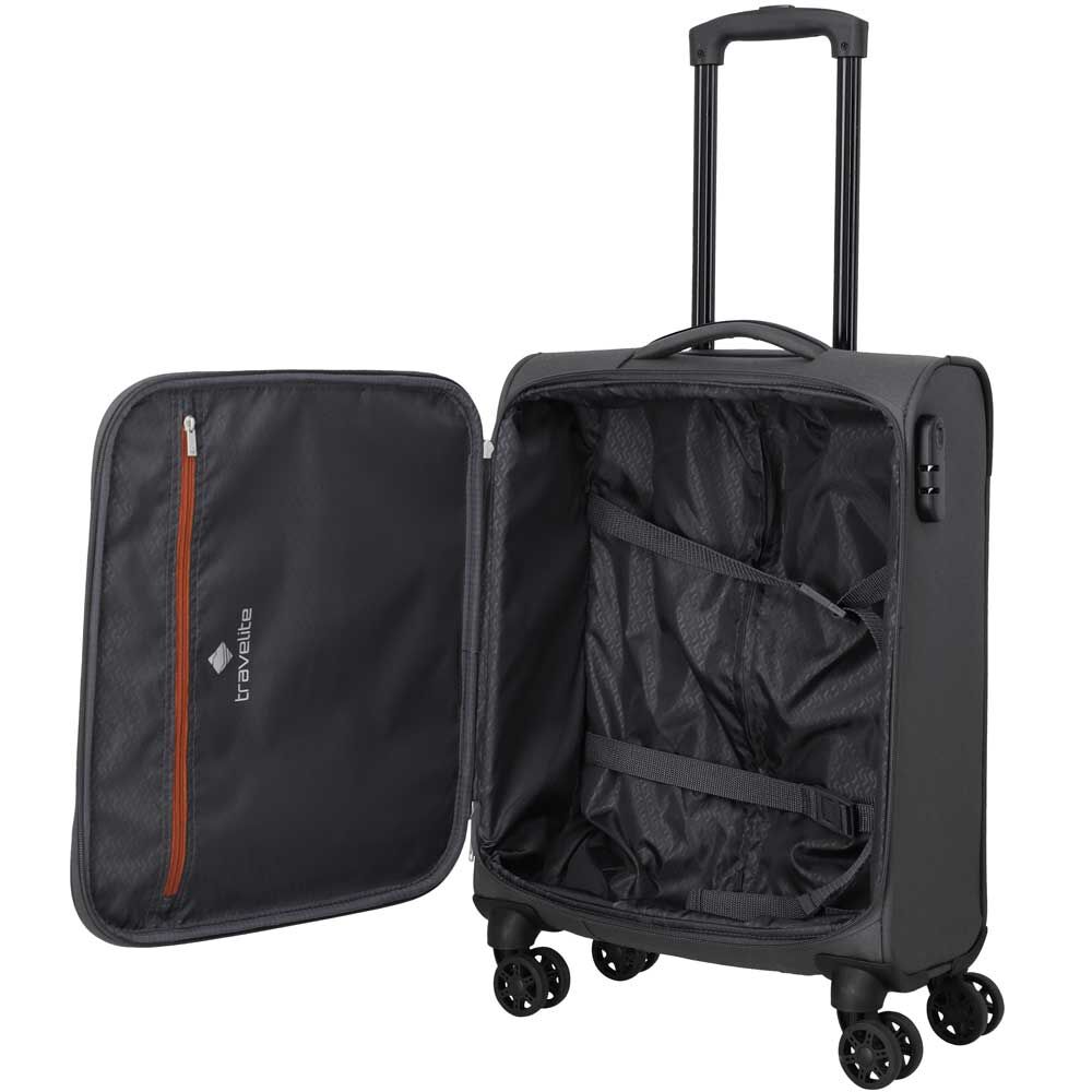 Travelite Priego 4-Rollen Trolley S 55 cm