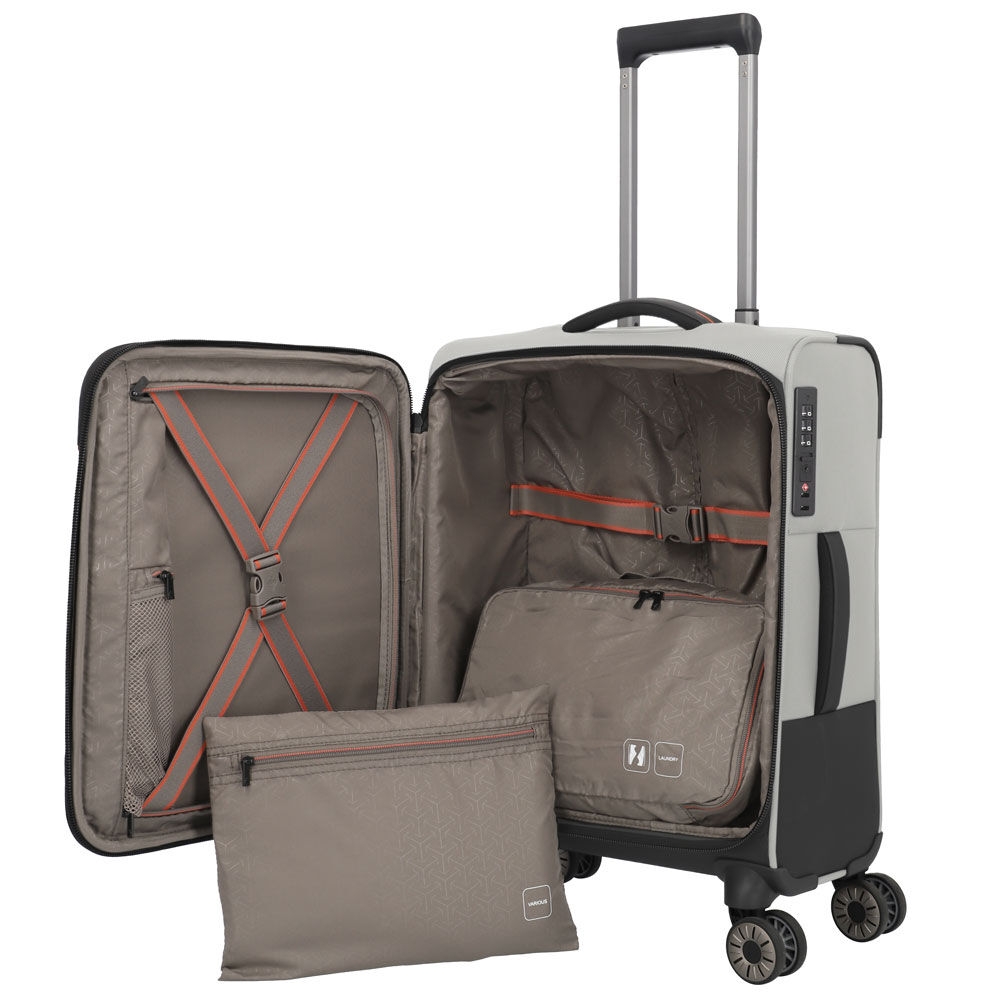 Travelite Crosslite 4-Rollen Trolley S 55 cm