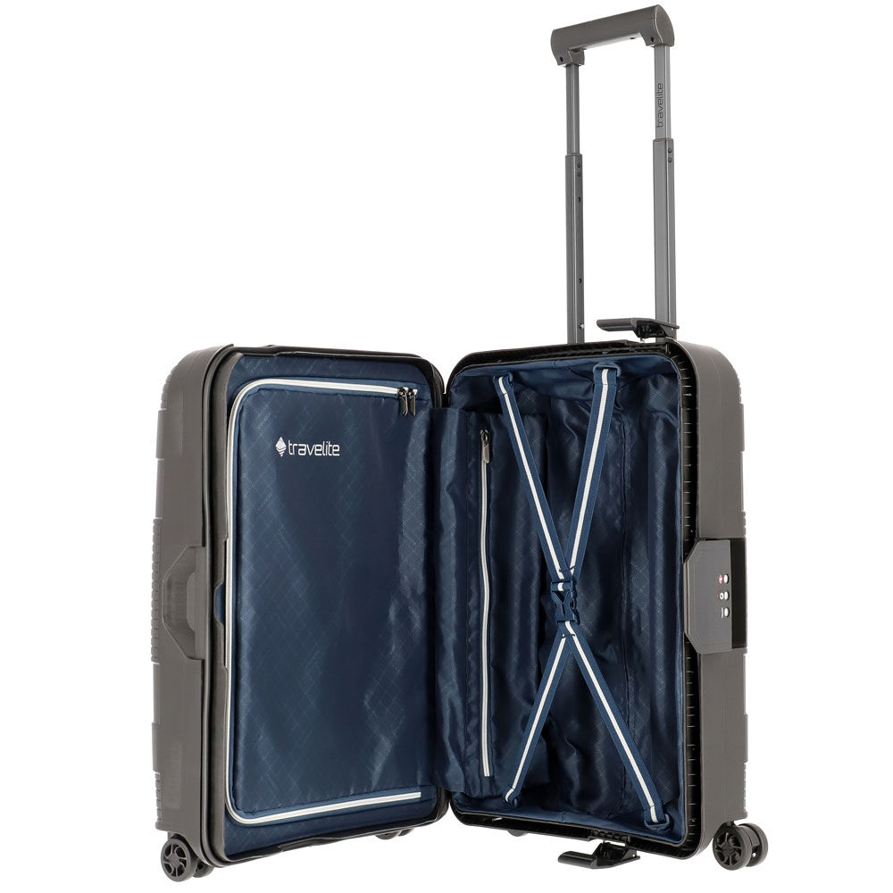 Travelite Korfu 4-Rollen Trolley S 55 cm