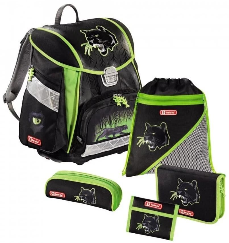 Step by Step Touch Schulranzen-Set 5tlg. Wild Cat