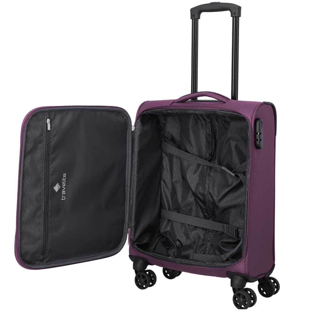 Travelite Priego 4-Rollen Trolley S 55 cm