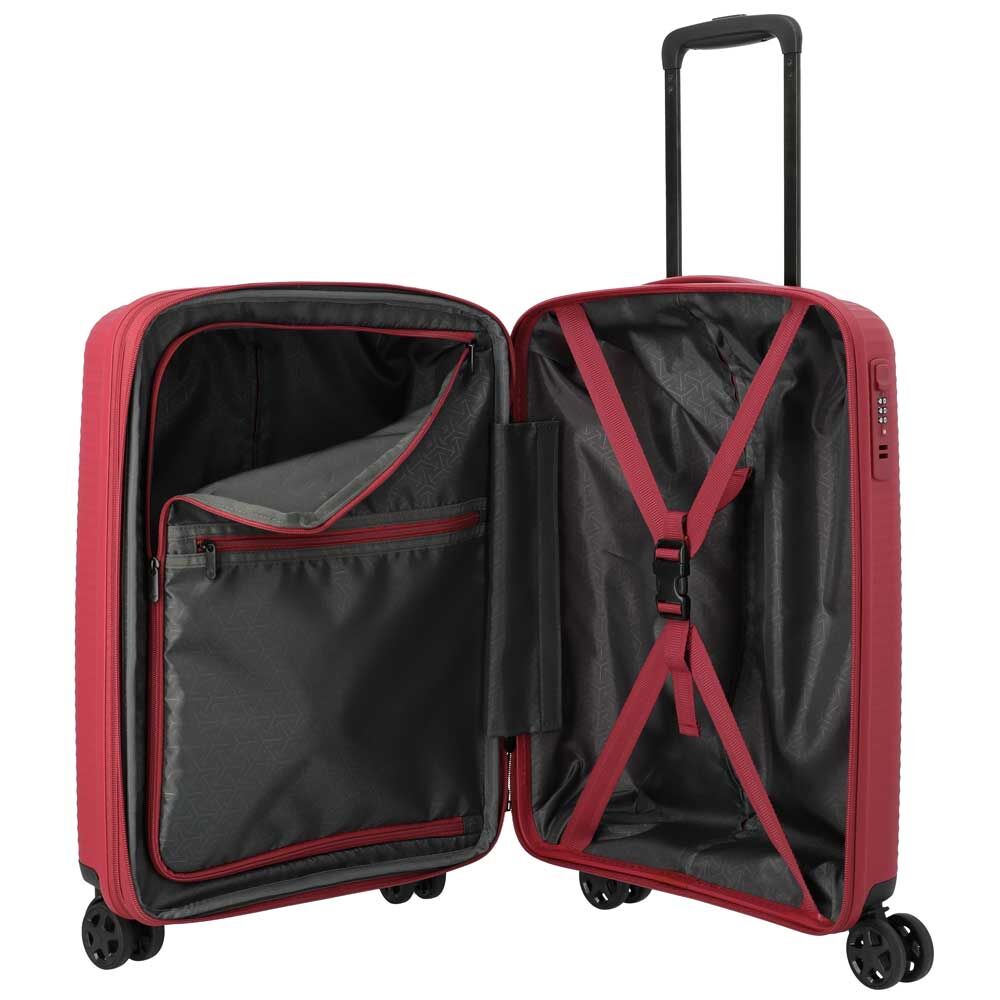 Travelite Air Stripe 4-Rollen Trolley S erw 55 cm