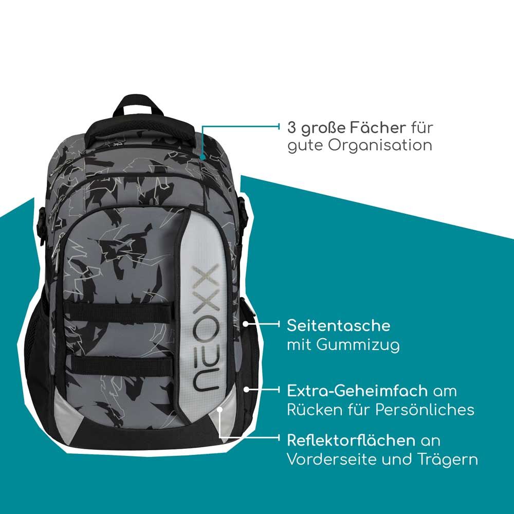 Neoxx Active Pro Schulrucksack-Set 2tlg