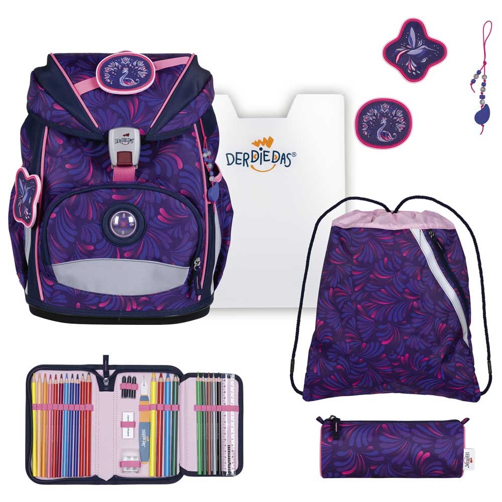 DerDieDas ErgoFlex Superlight Schulrucksack-Set 5tlg