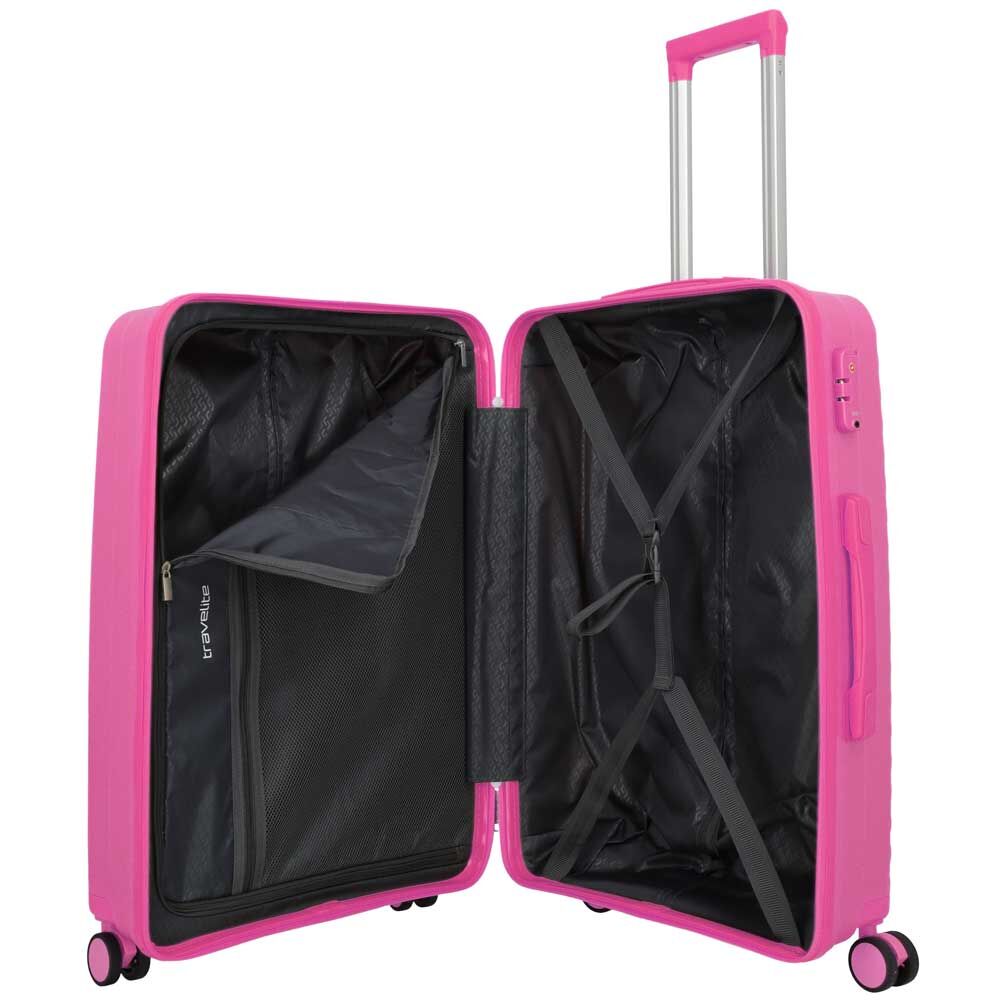 Travelite Pacific 4-Rollen Trolley M 67 cm