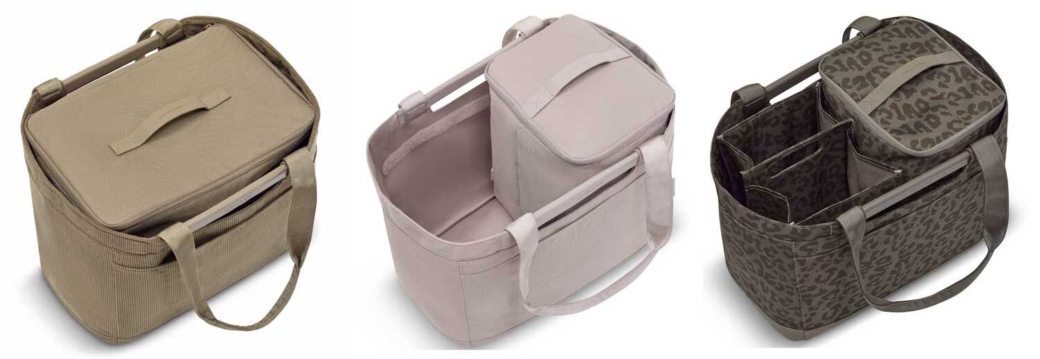 Vaasa Cooling Cubes und Organizer ordentlich in der Shopping Basket verstaut