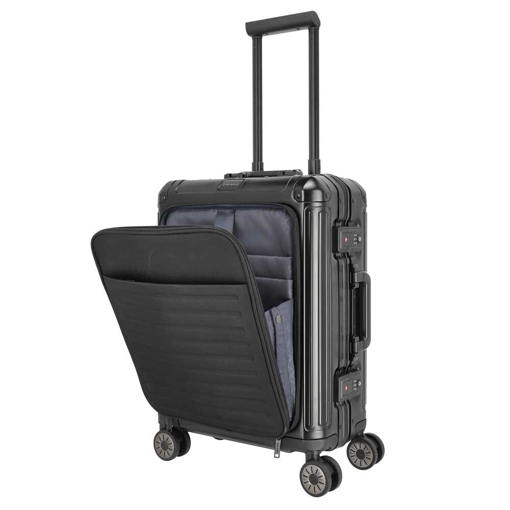 Travelite Next Trolley S 55 cm mit Vortasche