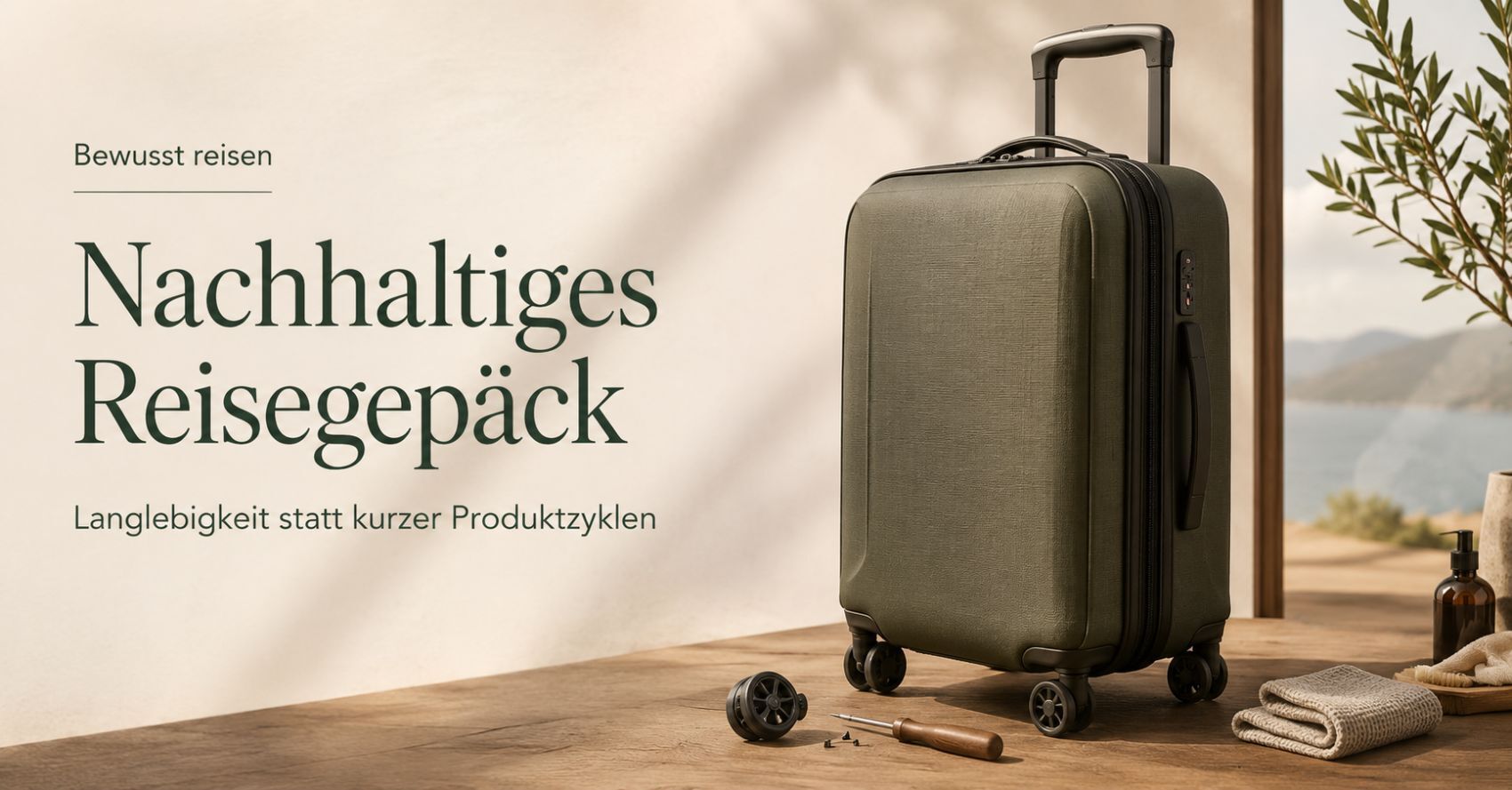 Nachhaltiges Reisegepäck: Langlebigkeit statt kurzer Produktzyklen