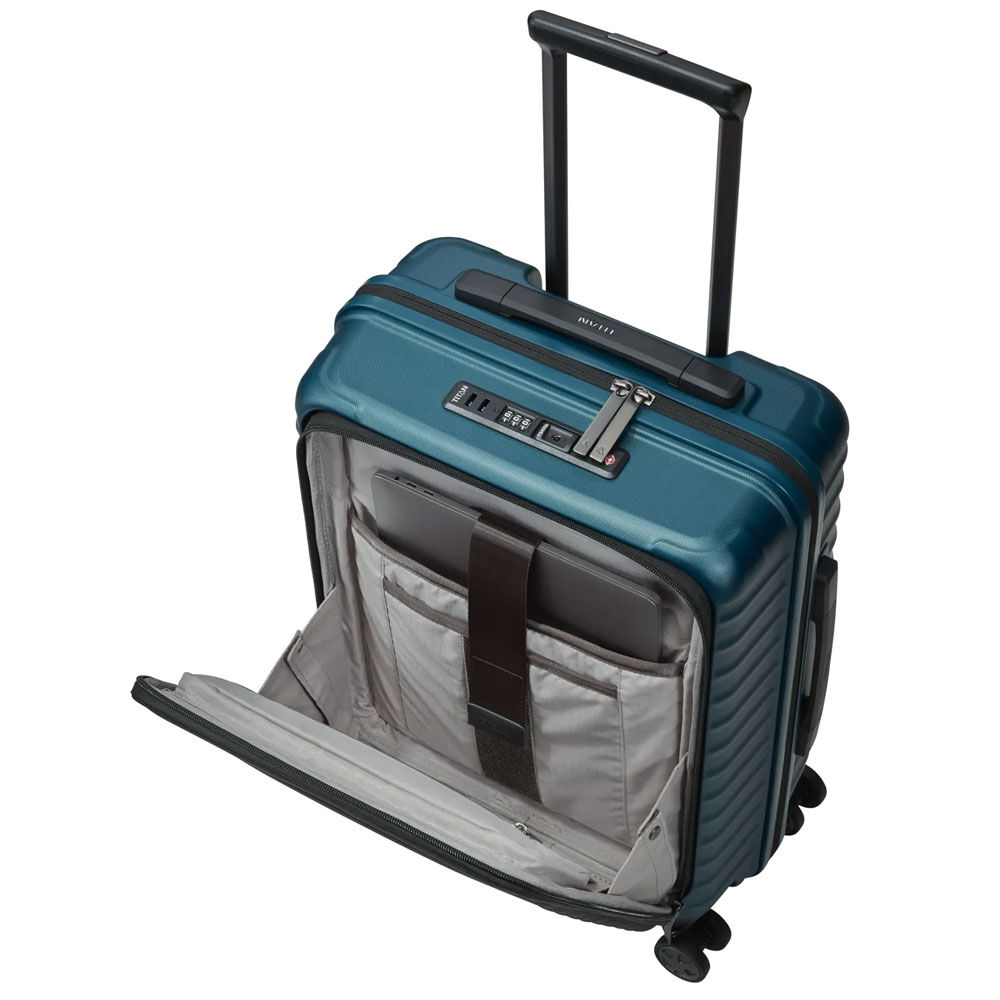 Titan Litron 4-Rollen Trolley S Vortasche 55 cm