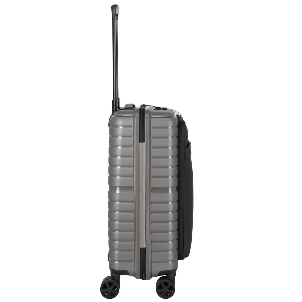 Travelite Trient 4-Rollen Trolley S mit Vortasche 55 cm