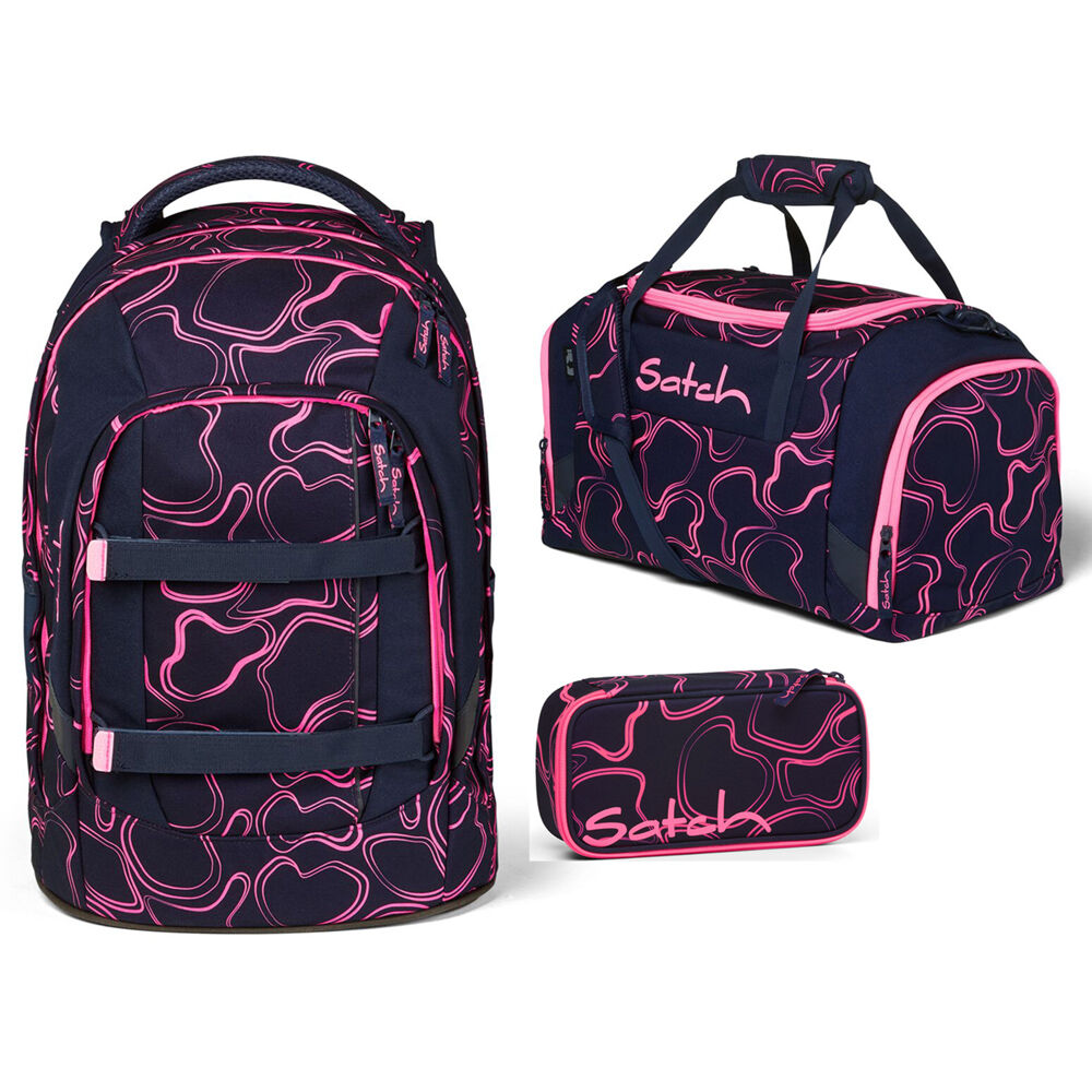 Satch Pack Schulrucksack-Set 3tlg