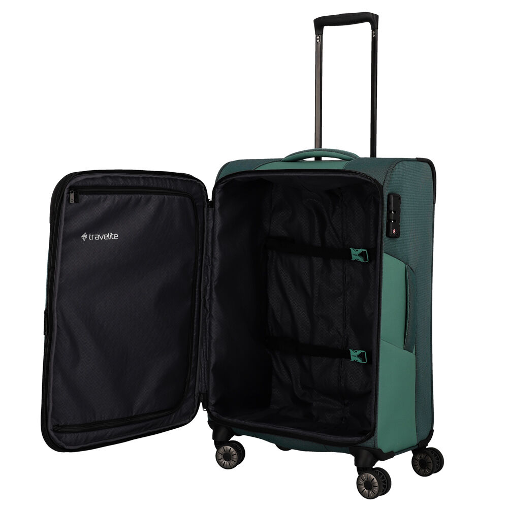 Travelite Viia 4-Rollen Trolley M 67 cm