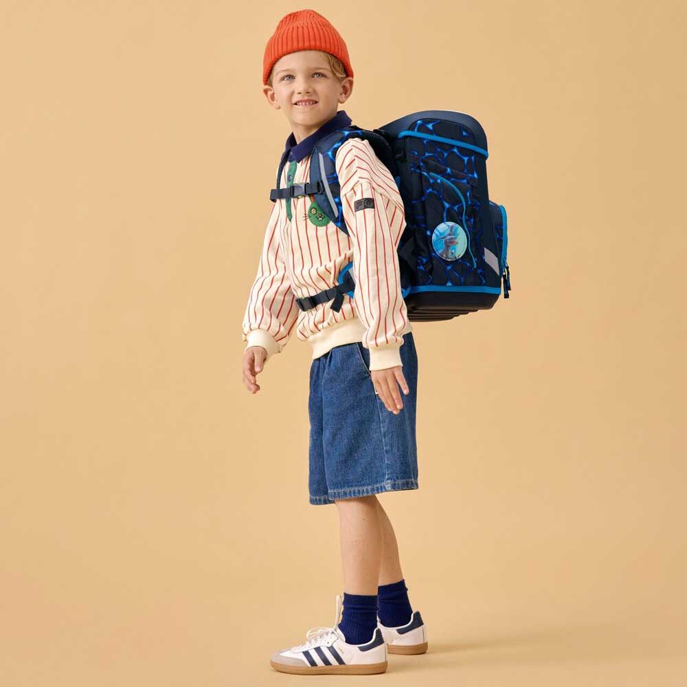 Ergobag Cubo Light Schulranzen-Set 5tlg Tasche, Junge, Kind, Männlich, Person