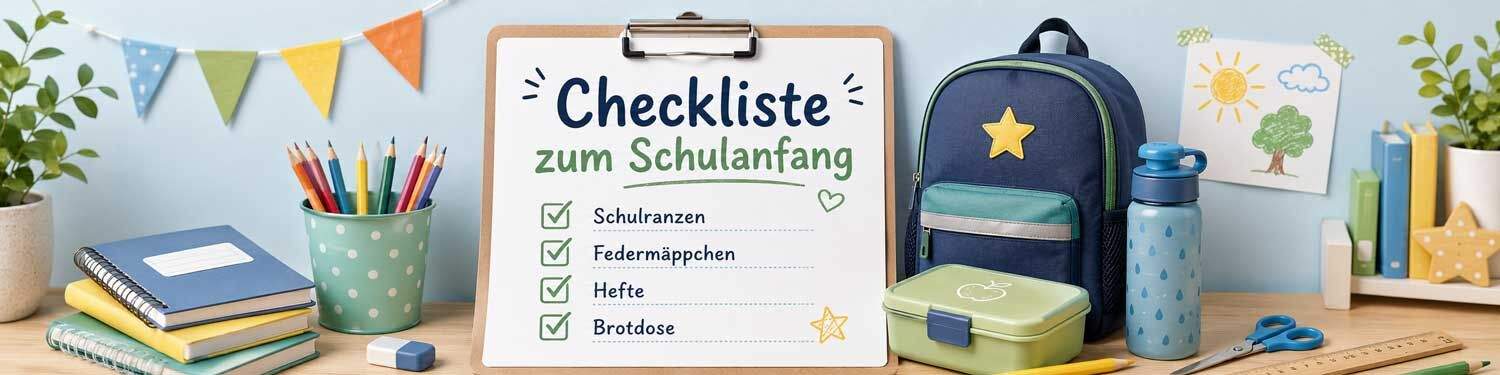 Checkliste zum Schulanfang Checkliste zum Schulanfang
