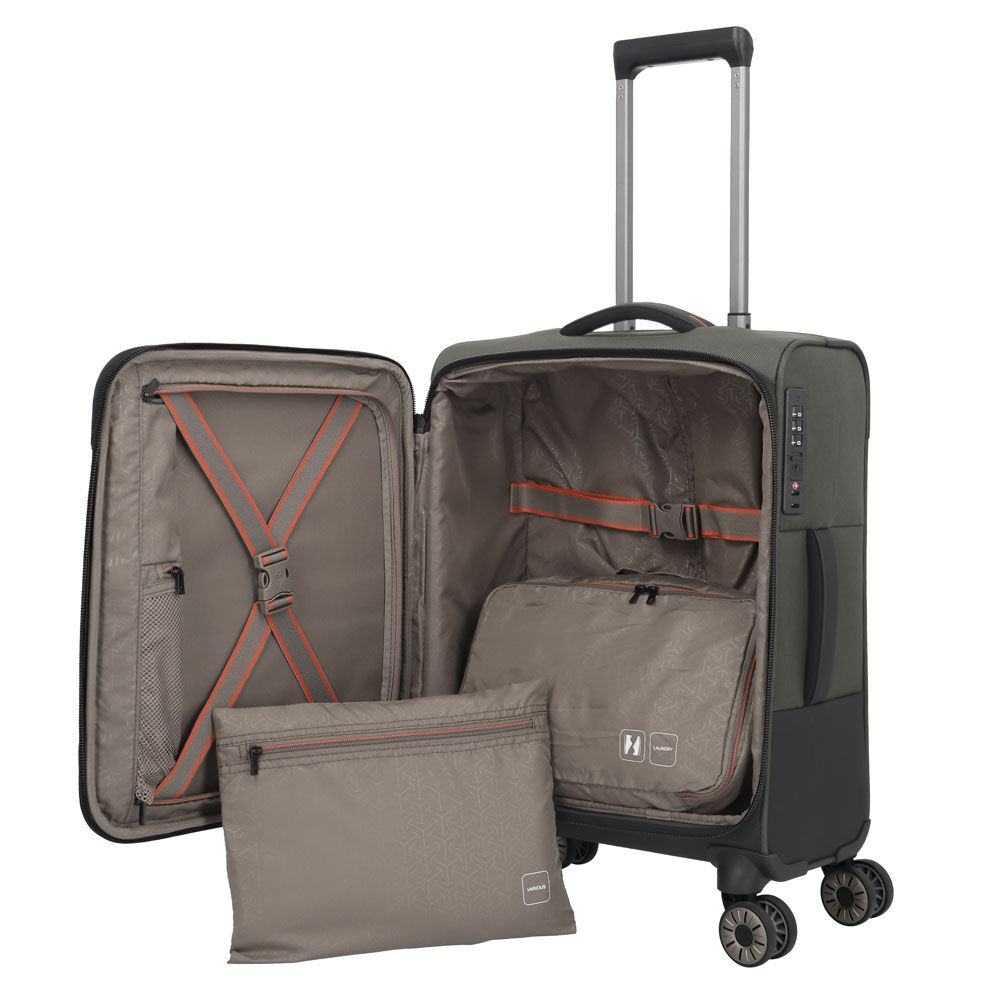 Travelite Crosslite 4-Rollen Trolley S 55 cm