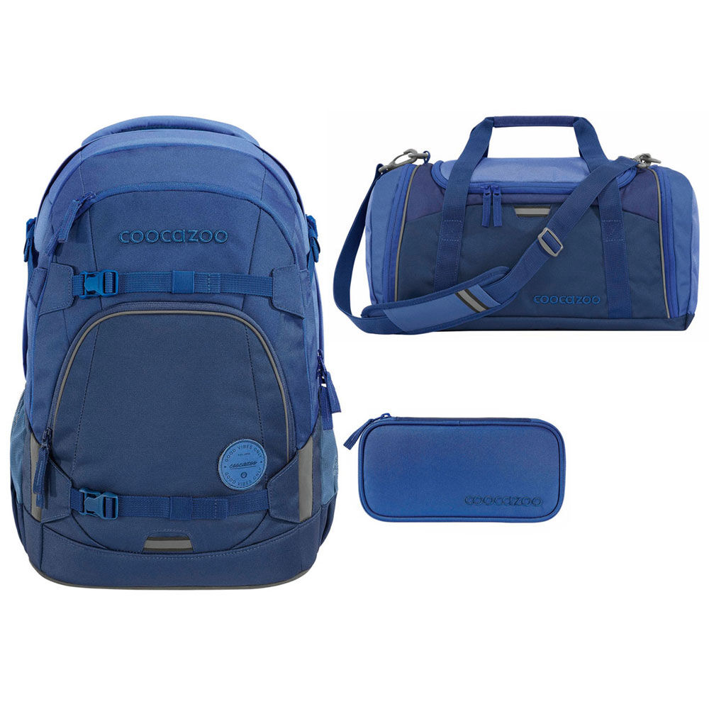 Choco Mocha Schulrucksack-Set Für Kinder – 4-teilig Mit Lunchbox, Federmäppchen & Trinkflasche, 43,2 Cm