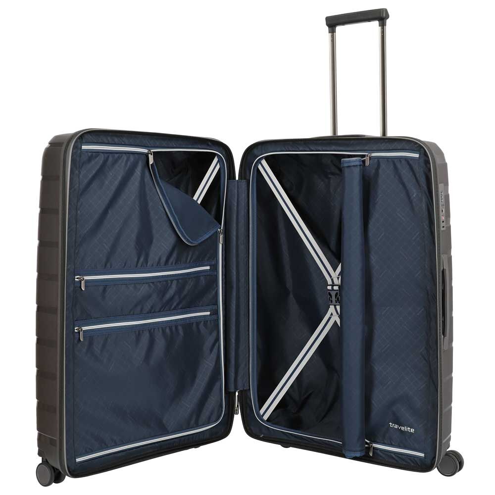 Travelite Air Base 4-Rollen Trolley L 77 cm Anthrazit