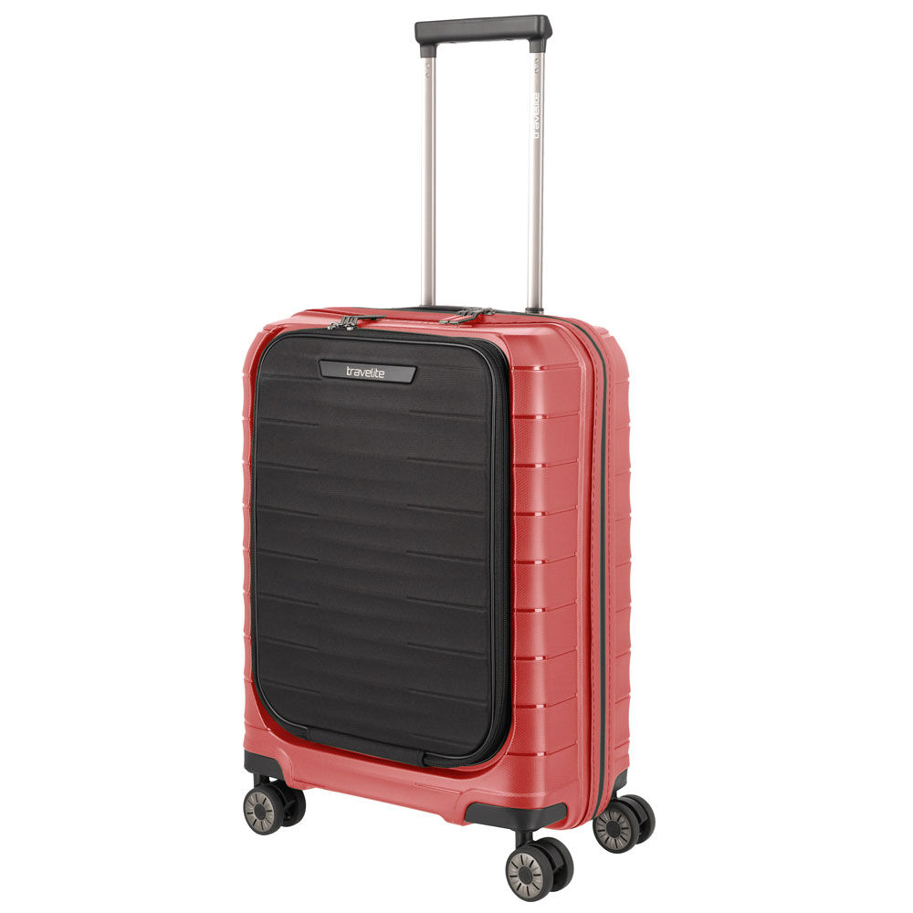 Travelite Mooby 4-Rollen Trolley S mit Vortasche 55 cm