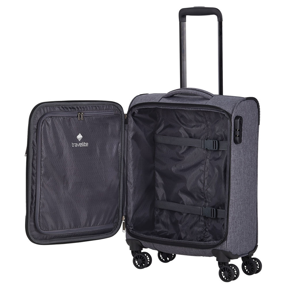 Travelite Adria 4-Rollen Trolley S 55 cm