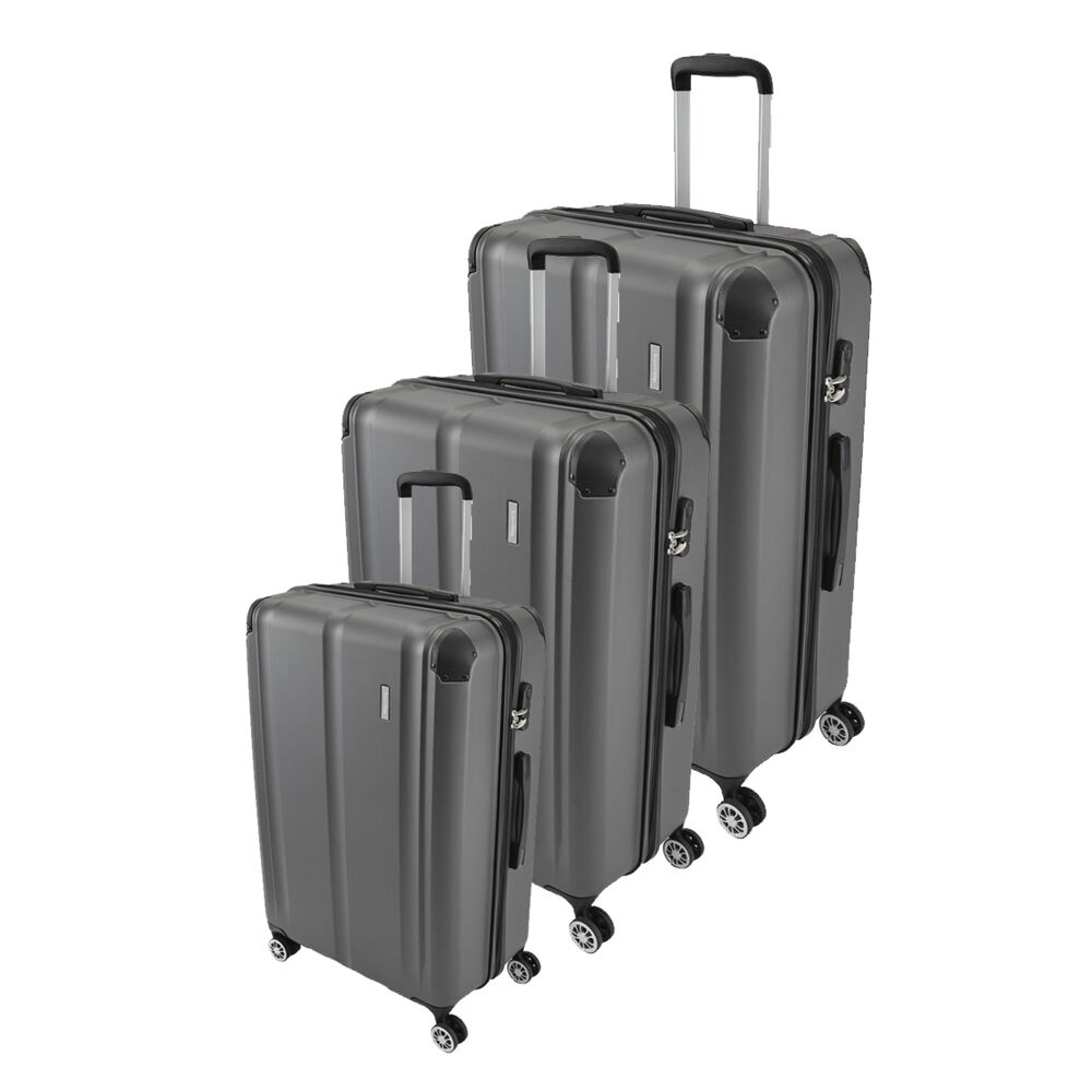 Travelite City 4-Rollen Trolley-Set 3tlg. S-M-L