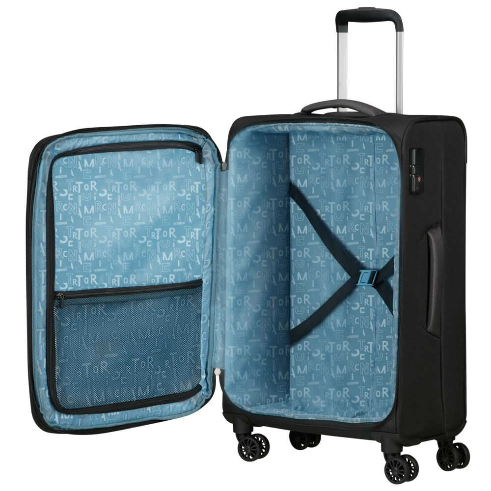 American Tourister Pulsonic Trolley M 68 cm