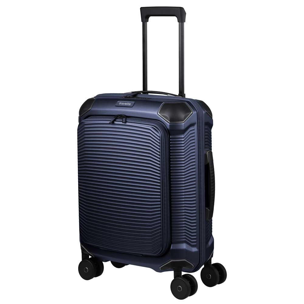 Travelite Millennium 4-Rollen Trolley S Front Pocket 55 cm