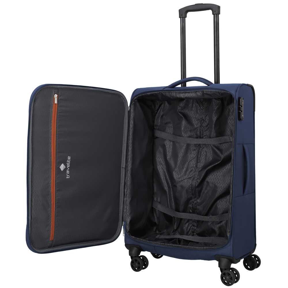 Travelite Priego 4-Rollen Trolley M 66 cm