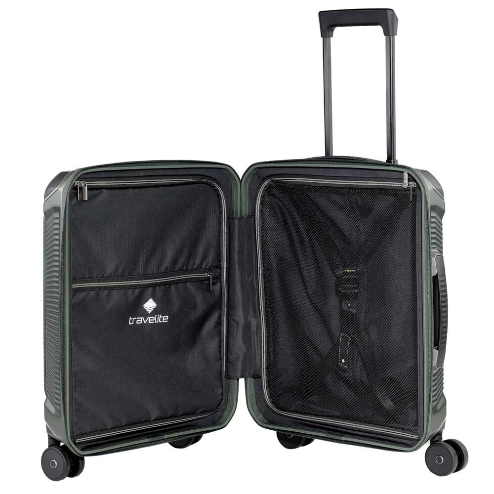 Travelite Millennium 4-Rollen Trolley S Front Pocket 55 cm Travelite Millennium 4-Rollen Trolley S Front Pocket 55 cm