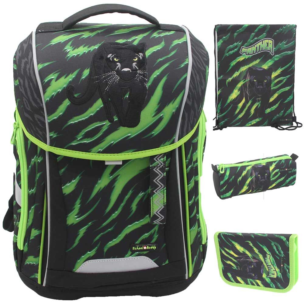 School Buddy WAVE Schulranzen-Set 4tlg