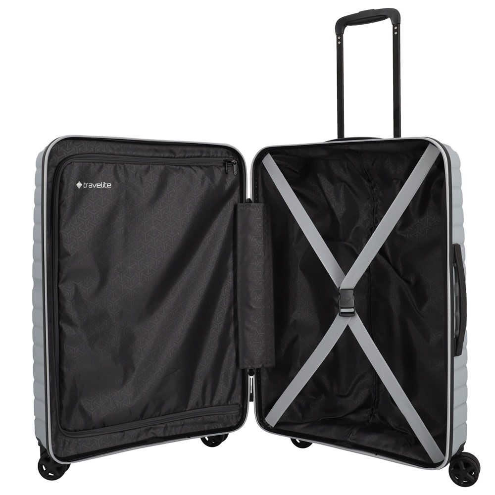 Travelite Trient 4-Rollen Trolley M 66 cm