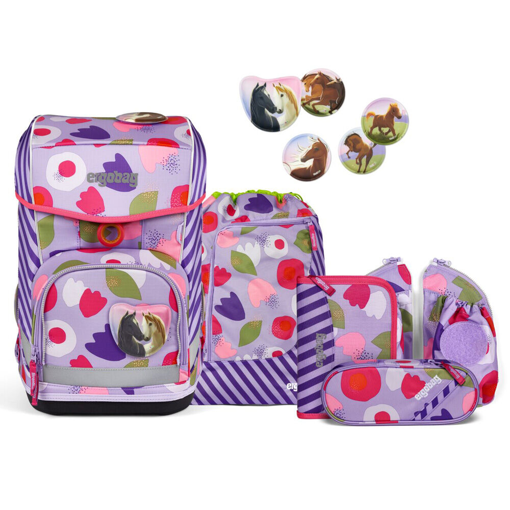 Ergobag Cubo Light Schulranzen-Set 6tlg