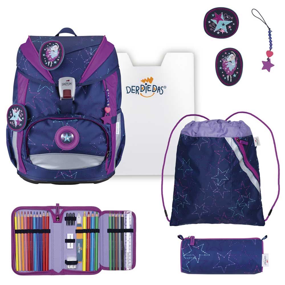 DerDieDas ErgoFlex Light Schulrucksack-Set 5tlg