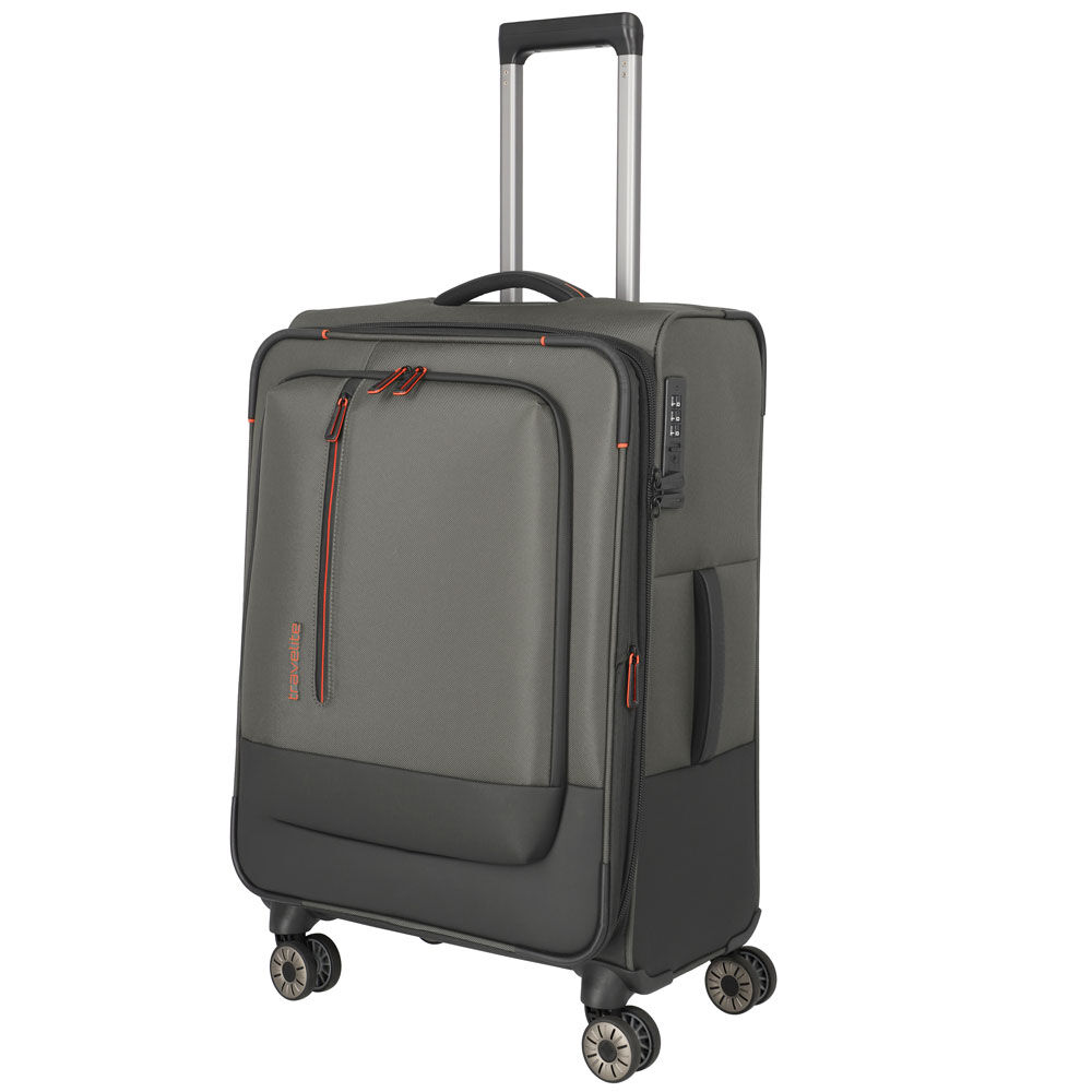 Travelite Crosslite 4-Rollen Trolley M 66 cm