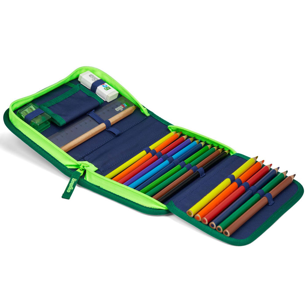 Ergobag Cubo Light Schulranzen-Set 6tlg Erste Hilfe, Bleistift-Box