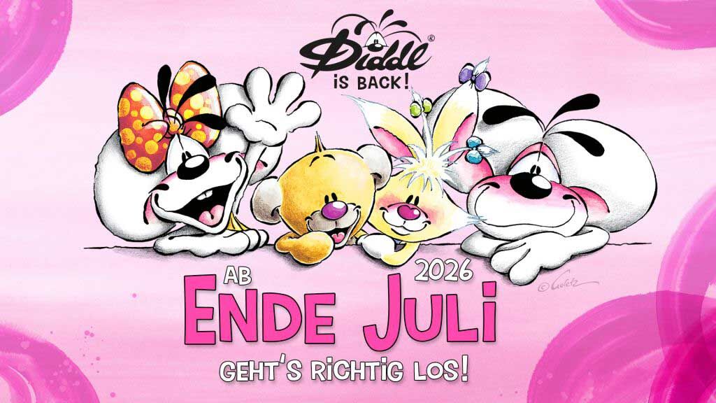 Diddl is Back! Kultmaus kehrt zurück