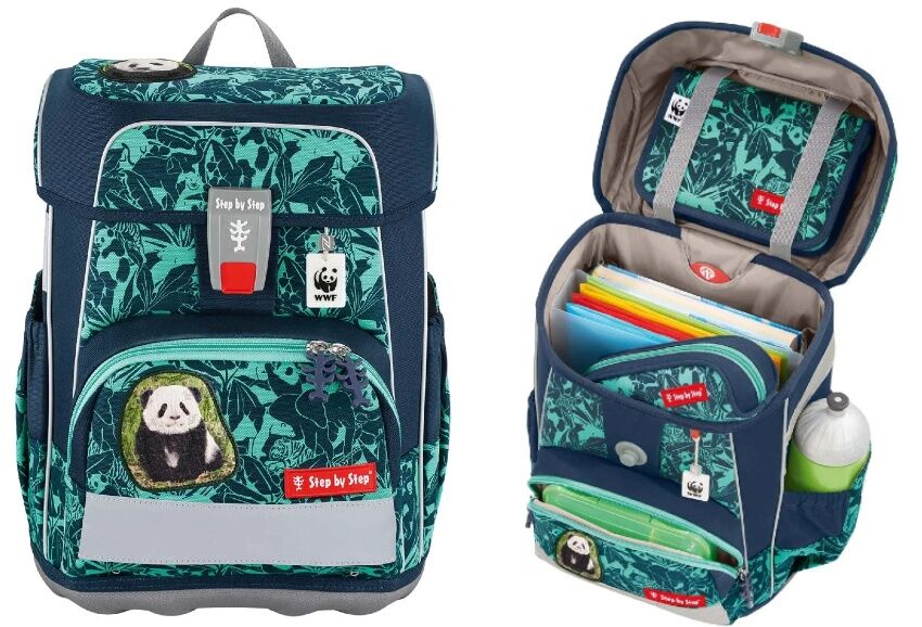 Step by Step CLOUD Schulranzen-Set 5tlg Little Panda